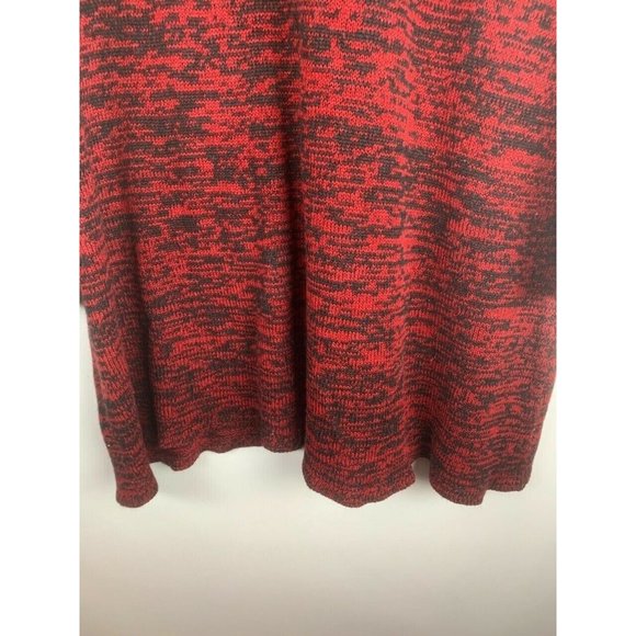 Bobbie Brooks Womens Long Red Tunic Sweater Top Size 2X - Picture 3 of 6